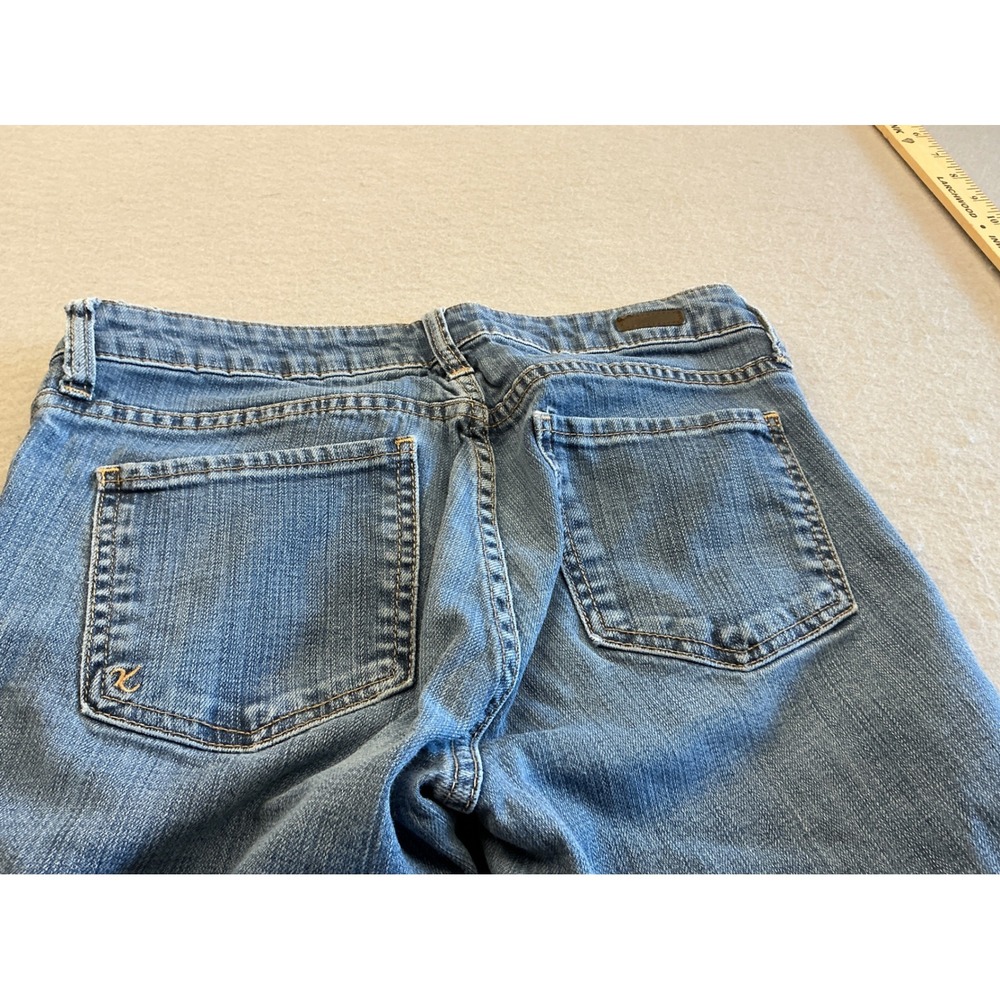 Kut from the Kloth Straight Leg Jeans Medium Wash‎ Stretch Denim Womens Size 4 - Picture 6 of 16